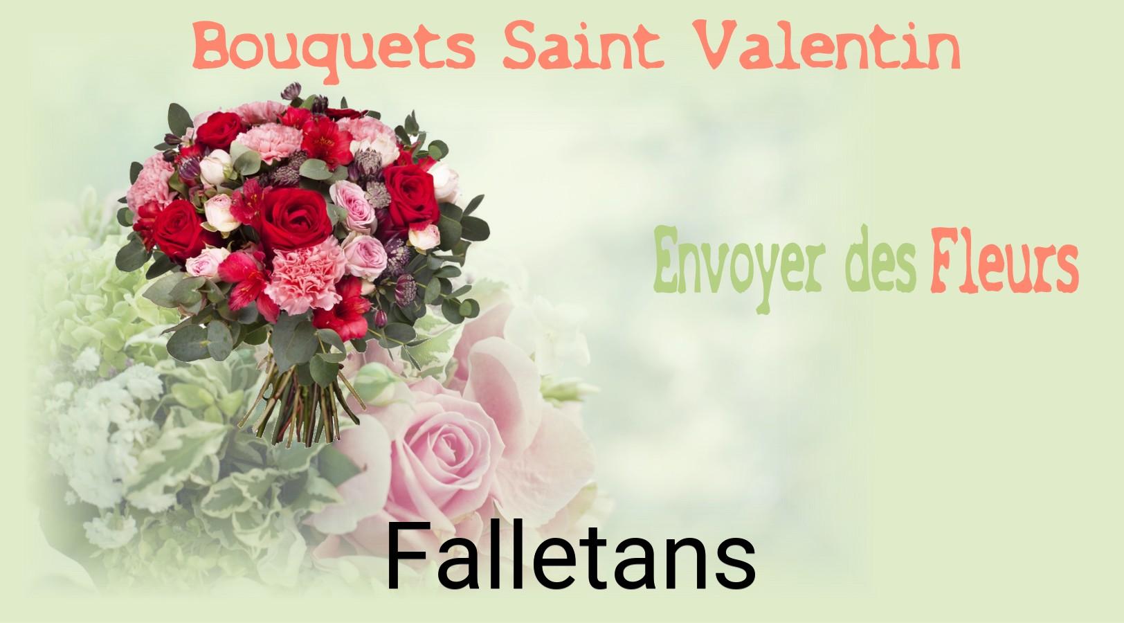 Roses de Saint-Valentin livrées à Falletans